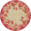 Spring Red Modern Rug