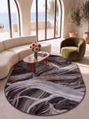 Ancient Juniper Brown Modern Rug
