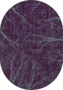 Night Sky Dome Purple Modern Rug