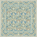Mirrored Rose Cream Floral Rug
