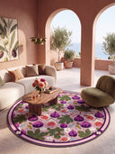 Fig Tree Patterned Rug