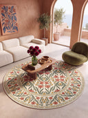 Royal Garden Cream Floral Rug