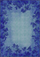 Spring Cobalt Blue Modern Rug