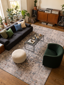 Classic Trace Beige Vintage Rug
