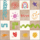 Colorful Dreams Kids Room Rug