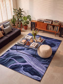 Ancient Juniper Blue Modern Rug