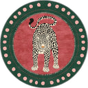 Wild Leopard Animal Print Rug