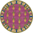 Talisman Pink Floral Rug