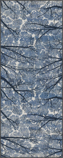 Sky Dome Blue Modern Rug