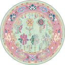 Cyan Green Classic Rug