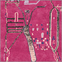 Berber Dream Pink Modern Rug