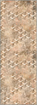 Structure Beige Geometric Rug