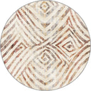 Desert Traces Beige Geometric Modern Rug