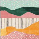 Hills Multicolor Modern Rug