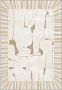 Wabi-Sabi Cream Modern Rug