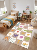 Colorful Dreams Kids Room Rug