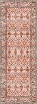 Memoir Orange Classic Bordered Rug