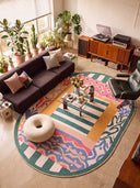 Harmony Multicolor Geometric Rug