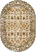 Memoir Yellow Classic Bordered Rug