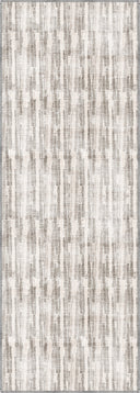 Misty Lines Gray Modern Rug