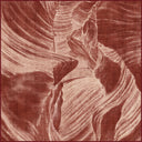 Layers Terracotta Modern Rug