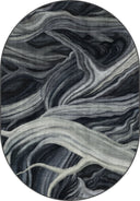 Ancient Juniper Anthracite Modern Rug