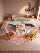 Hills Multicolor Modern Rug