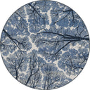 Sky Dome Blue Modern Rug