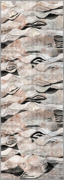 Dancing Sands Beige Modern Rug