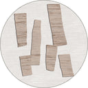 Haddeden Cream Geometric Rug