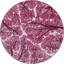 Sky Dome Pink Modern Rug