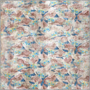 Butterfly Traces Beige Animal Print Modern Rug