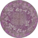 Spring Distressed Purple Modern Rug