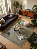 Misty Desert Yellow Modern Rug