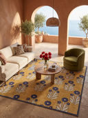 Saffron Floral Rug