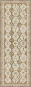 Dusty Saffron Classic Bordered Rug