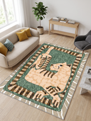 Bengal Tiger Animal Print Rug
