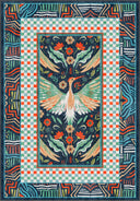 Stork Multicolor Animal Print Rug