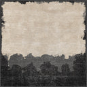 Coal Hills Black Beige Modern Rug