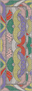 Heritage Flow Gray Kilim Rug