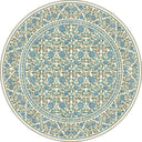 Mirrored Rose Cream Floral Rug