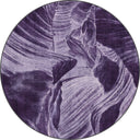 Layers Purple Modern Rug