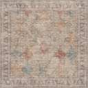 Ancient Sunburst Beige Vintage Rug