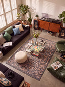 Leaves Dance Patterned Rug