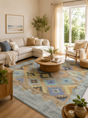 Summer living room rug